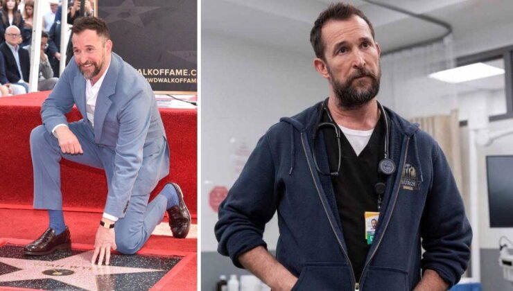 The Pitt dizisinin yıldızı Noah Wyle Hollywood Şöhretler Kaldırımı’nda