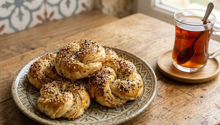 Ağızda dağılan kıyır kıyır lezzet: Baharatlı tuzlu kurabiye tarifi