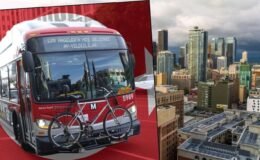 ABD'de otobüslerin üzerinde Türkçe mesaj! 'Hoş geldiniz Ay Yıldızlılar'