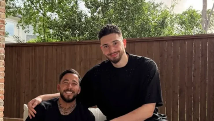 Alperen Şengün ve Mahmut Orhan Texas'ta bir araya geldi