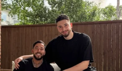 Alperen Şengün ve Mahmut Orhan Texas'ta bir araya geldi