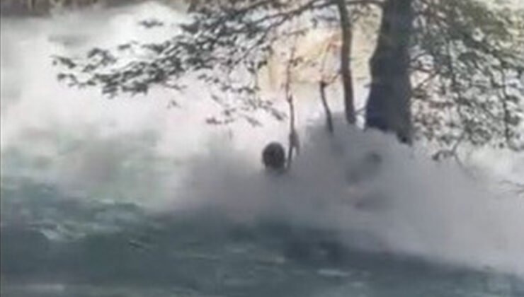 17 yaşındaki gencin son anları ortaya çıktı: Akıntıya böyle kapıldı