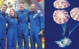 Ay yolculuğu okyanusta bitti