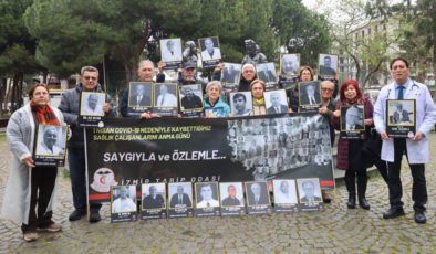 COVID-19 nedeniyle hayatını kaybeden sağlık çalışanları anıldı