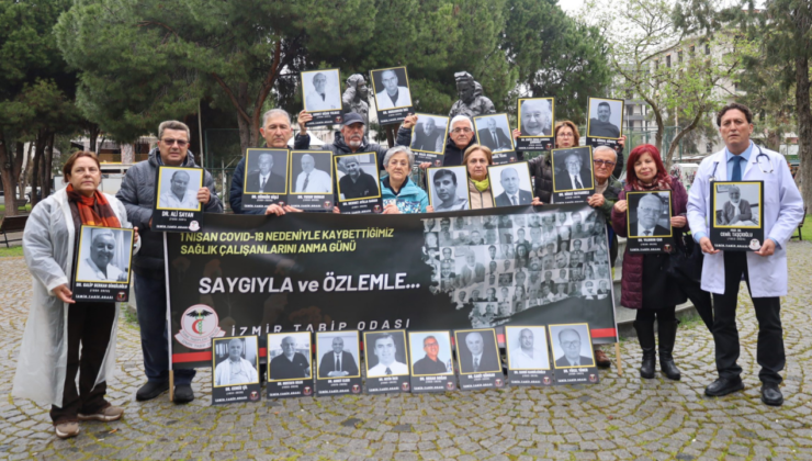 COVID-19 nedeniyle hayatını kaybeden sağlık çalışanları anıldı