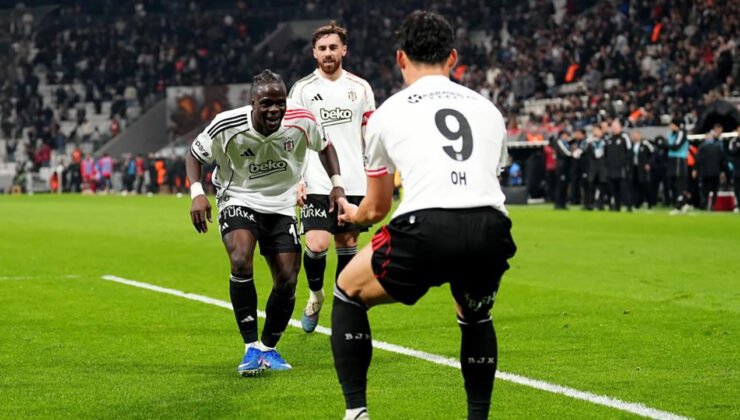 Beşiktaş kendi sahasında Antalyaspor'u mağlup etti