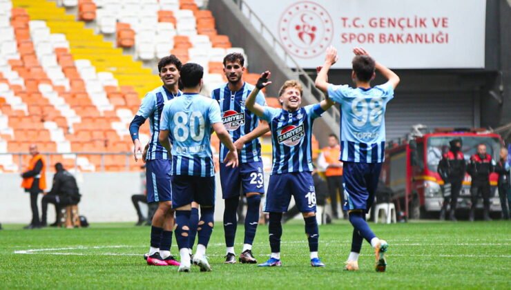 Eksi 57 puanlı Adana Demirspor'dan sürpriz galibiyet