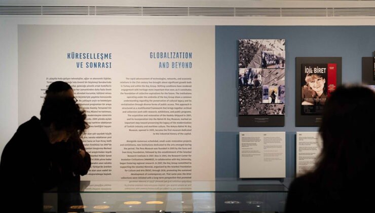 “Yüzyılın İzleri: Koç Topluluğu” sergisi açıldı