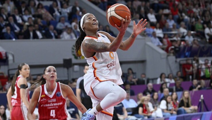Galatasaray Çağdaş Faktoring, Zaragoza'yı devirdi: Kadınlar Euroleague'de Türk finali