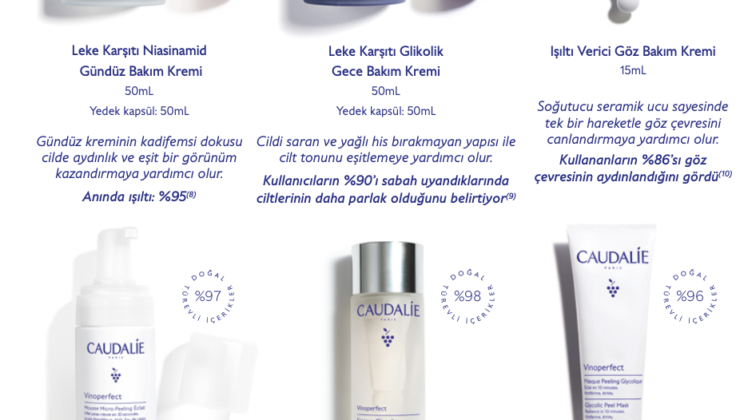 Caudalie ile daha eşit bir cilt görünümü için destekleyici bakım