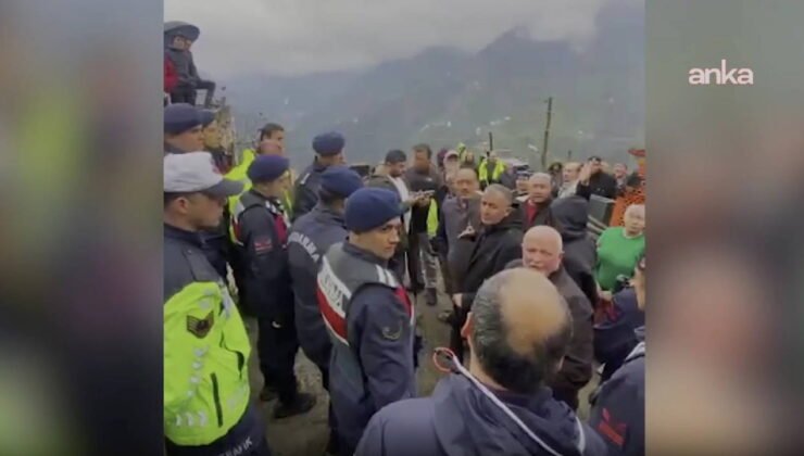 Alagöz'ün ısrarı jandarma ile köylüleri karşı karşıya getirdi: Köylüler Alagöz'e bir kez daha geçit vermedi