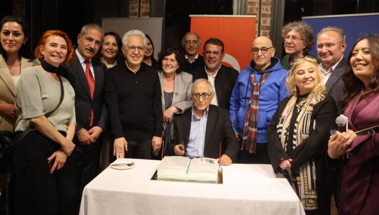 Adalar'da Ataol Behramoğlu'na özel doğum günü kutlaması