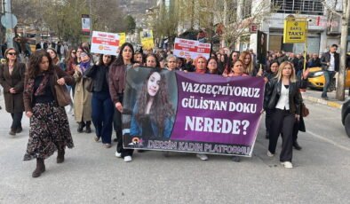 Kadınlar Gülistan Doku için yürüdü: ‘Gözaltılar önemli ancak eksik’