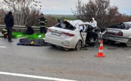 Ankara'da korkunç kaza: 4 kişi hayatını kaybetti