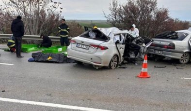 Ankara'da korkunç kaza: 4 kişi hayatını kaybetti