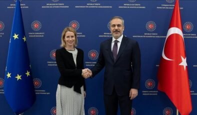 Dışişleri Bakanı Hakan Fidan, AB Yüksek Temsilcisi Kallas ile telefonda görüştü