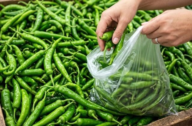 Diyarbakır'da bir zincir markette 20 TL'ye alınan biberin 249 TL'ye satıldığını tespit edildi