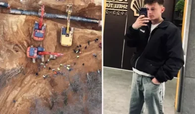 Doğal gaz çalışması sırasında toprak altında kalan 2 işçiden 1'i öldü