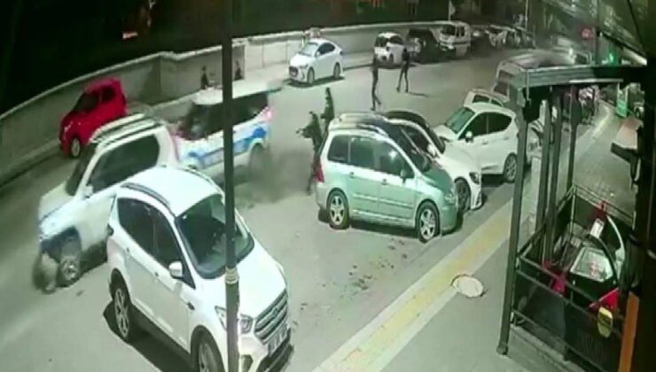 'Dur' ihtarına uymadı: Sürücü, ortalığı savaş alanına çevirdi