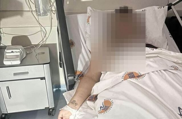 Ara sokağa çekip şarj kablosuyla boğmaya çalışıp defalarca bıçakladı