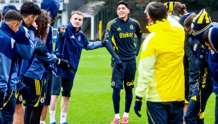 Fenerbahçe antrenmanında Edson Alvarez gelişmesi