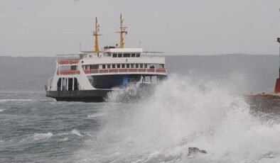 Kuzey Ege’de hava muhalefeti: Bozcaada ve Gökçeada hattında feribot seferleri iptal edildi