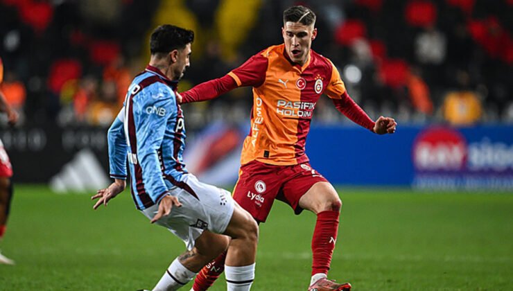 Trabzonspor-Galatasaray maçının ilk 11’leri belli oldu