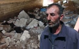 Gece ses duyup ahıra koşan çiftçinin dünyası başına yıkıldı