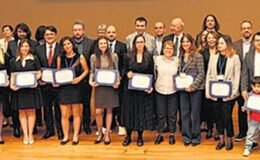 Genç bilim insanlarına ödül