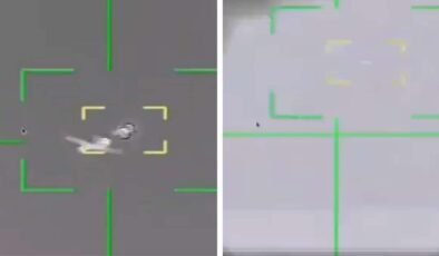 İran görüntüleri paylaştı! ABD üretimi İHA'lar böyle vuruldu