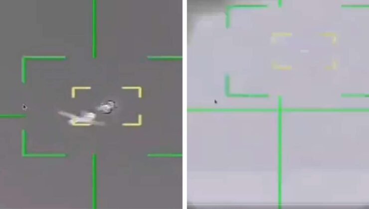 İran görüntüleri paylaştı! ABD üretimi İHA'lar böyle vuruldu