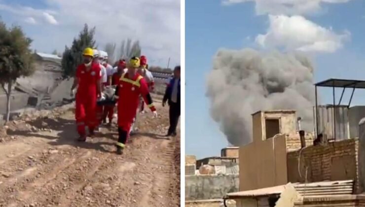 İran'ın tarihi demir yoluna saldırı! Ölüler var