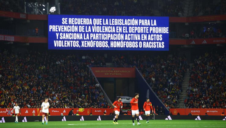 İspanya-Mısır maçındaki skandal tezahürata soruşturma