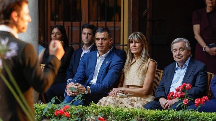 İspanya'da 'yolsuzluk' krizi! Başbakan Sanchez'in eşi Gomez'e 4 ayrı suçlama