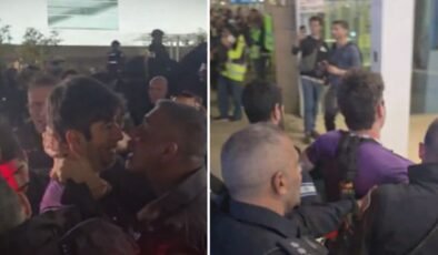 İsrail'de savaş karşıtı gösteriye polis müdahalesi