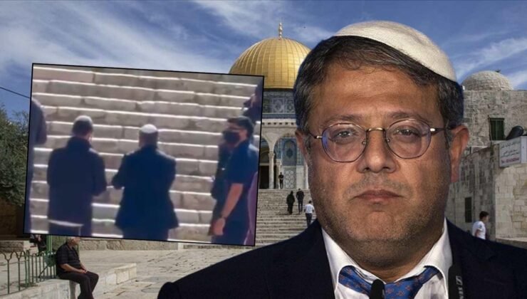 İsrailli bakan Ben Gvir'den skandal bir baskın daha! Mescid-i Aksa'da provokasyon