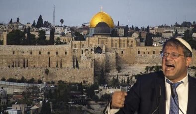 İsrailli bakandan Kudüs'te tansiyonu zirveye çıkaran hamle! Ben–Gvir’den Mescid-i Aksa’ya baskın