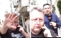 İsrail'de CNN Türk canlı yayınına müdahale! 'Polisin olmayışı cesaretlendiriyor'