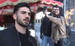 Kestaneci Alper’in ünü dünyaya yayıldı! Turistler fotoğraf çektirmek için sıraya giriyor