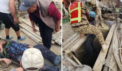 Kırgızistan'da 65 yaşındaki adam 18 metre derinliğindeki kuyuda 16 gün mahsur kaldı
