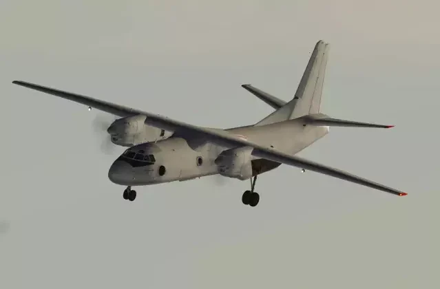 Kırım'da irtibatı kesilen askeri uçak düştü! 29 kişi hayatını kaybetti