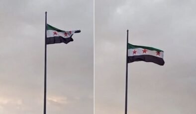 Sınırımızda önemli gelişme! Ve bayrak çekildi