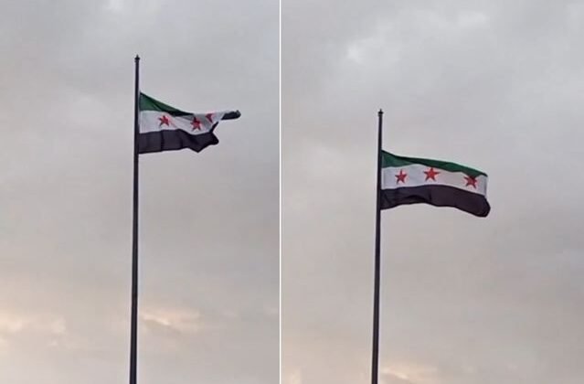 Sınırımızda önemli gelişme! Ve bayrak çekildi