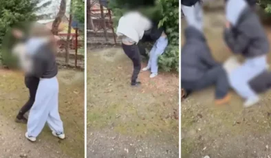 Bu çocuklara ne oldu! Liseli kızı acımasızca dövdüler