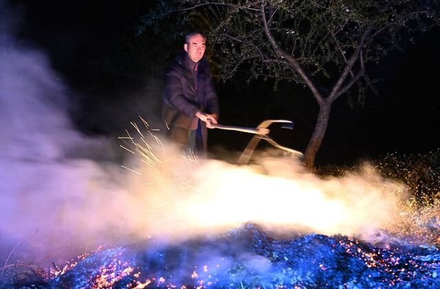 Manisa'da don nöbeti