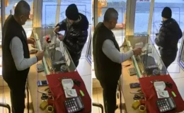 Mardin'de kuyumcuya müşteri gibi girip yüzük çalan hırsız tutuklandı