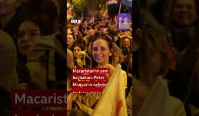 Muhalefetin seçim zaferi sonrası Macaristan’da kutlamalar