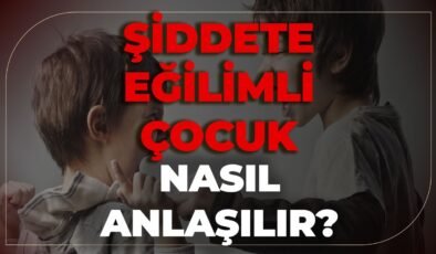 Şiddete Eğilimli Çocuk Nasıl Anlaşılır?