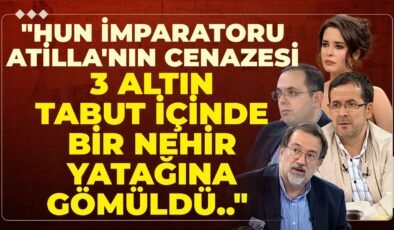 “Hun İmparatoru Atilla’nın Cenazesi 3 Altın Tabut İçinde Bir Nehir Yatağına Gömüldü..”