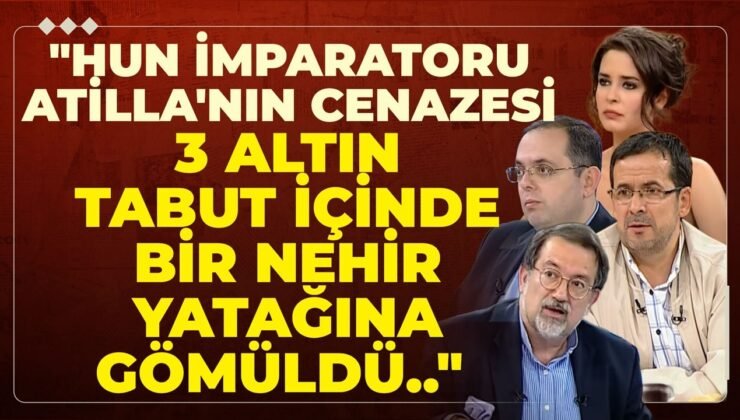 “Hun İmparatoru Atilla’nın Cenazesi 3 Altın Tabut İçinde Bir Nehir Yatağına Gömüldü..”